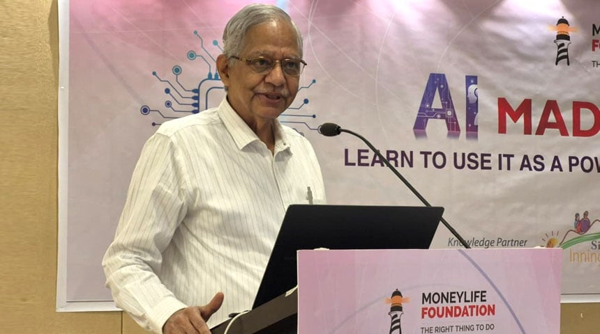 Use AI with Judgment, Not Blind Trust, says Yazdi Tantra at Moneylife Foundation’s Workshop